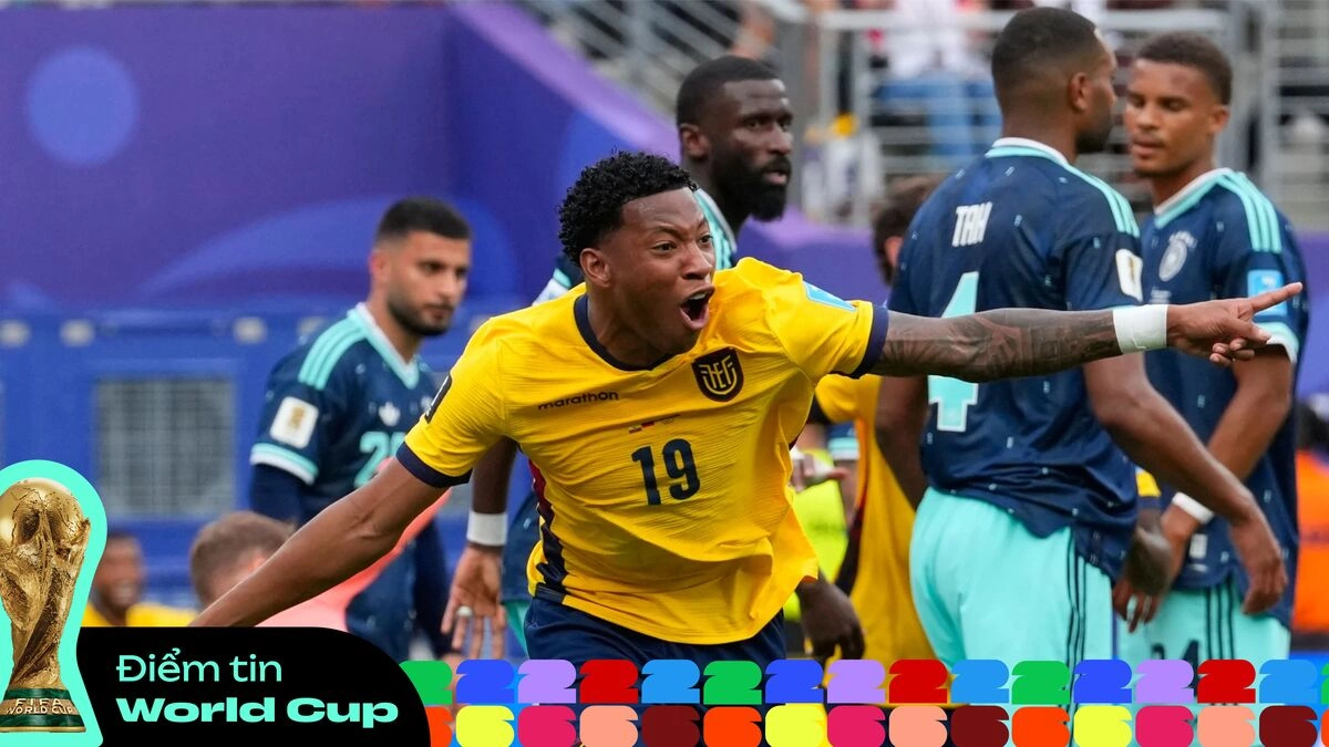GO88 eSports: Ecuador ngược dòng thắng Đức, Bờ Biển Ngà lần đầu vào vòng 1/16 World Cup - hình ảnh - go88bet.vip GO88 eSports: Ecuador ngược dòng thắng Đức, Bờ Biển Ngà lần đầu vào vòng 1/16 World Cup - hình ảnh - go88bet.vip