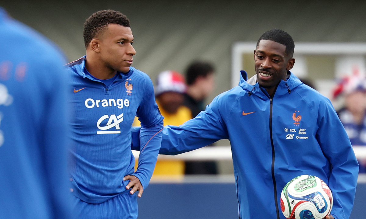 Dembele chấn chỉnh Mbappe trước thềm World Cup: Dấu ấn thủ lĩnh mới của tuyển Pháp - hình ảnh - go88bet.vip Dembele chấn chỉnh Mbappe trước thềm World Cup: Dấu ấn thủ lĩnh mới của tuyển Pháp - hình ảnh - go88bet.vip