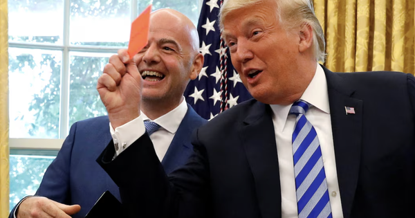 Chủ tịch FIFA tiết lộ cuộc trao đổi bất ngờ với Trump về thẻ đỏ gây tranh cãi của Balogun - hình ảnh - go88bet.vip Chủ tịch FIFA tiết lộ cuộc trao đổi bất ngờ với Trump về thẻ đỏ gây tranh cãi của Balogun - hình ảnh - go88bet.vip